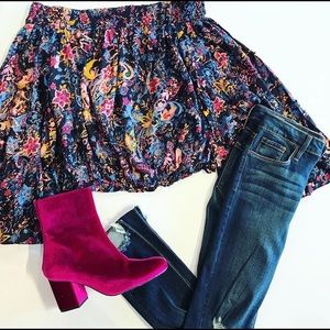 Free People off the shoulder Top size XS